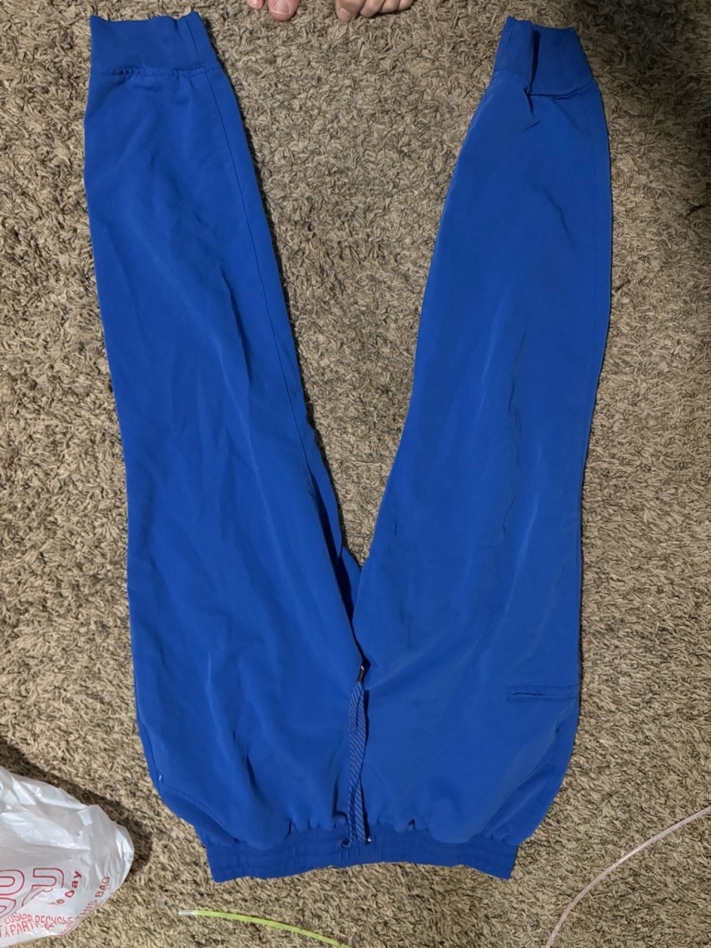Royal Blue Drawstring Jogger Pants